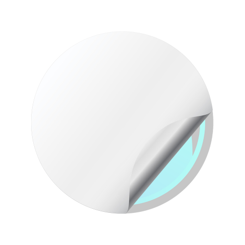 Aragon Crypto 3D Silicone Stickers Black