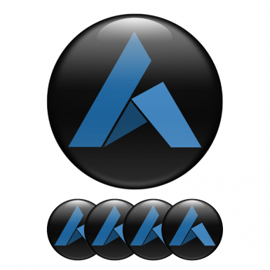 Ardor Ardr Crypto Silicone Stickers Black